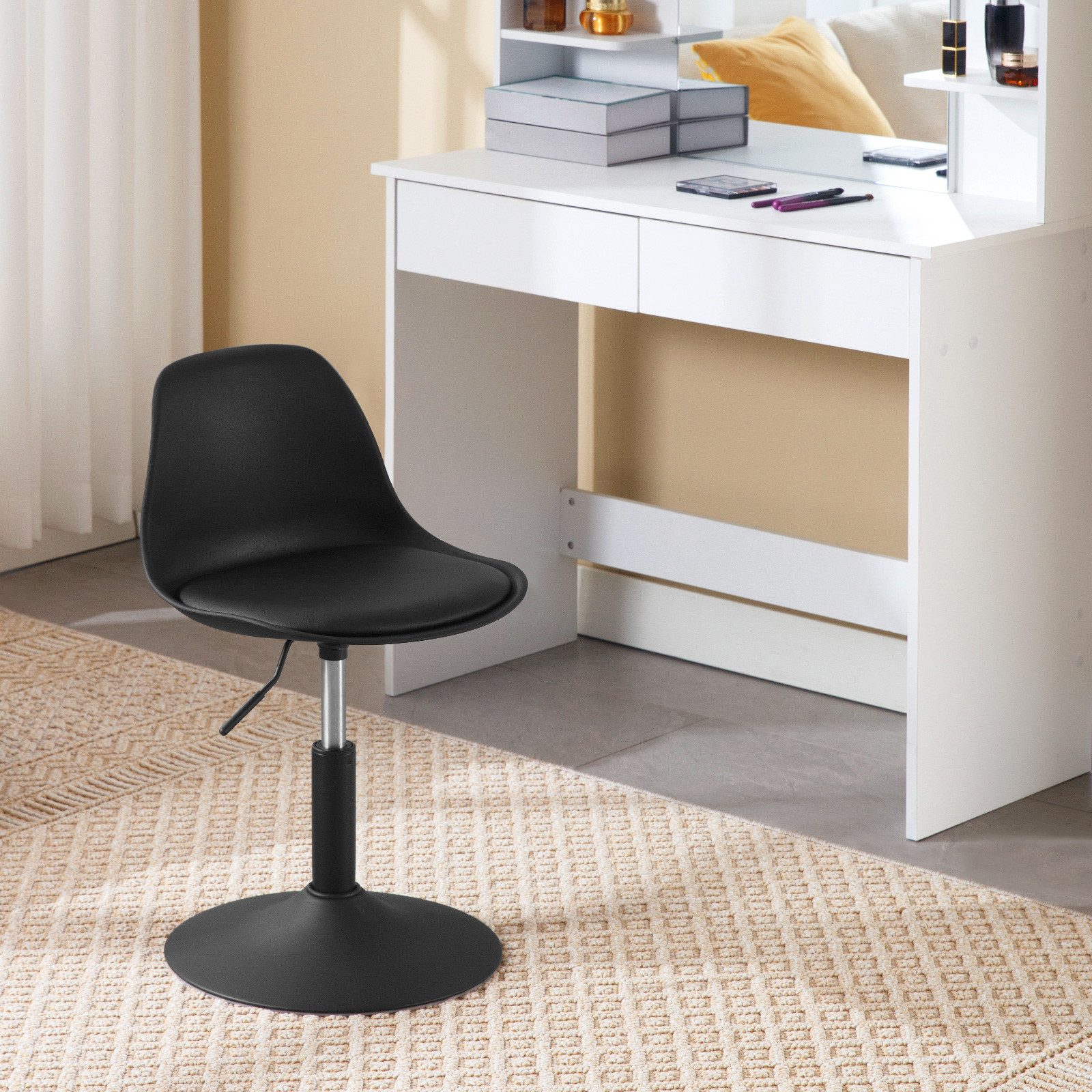 Woltu Sitzhocker (1 St), verstellbarer Schminkhocker Homeoffice hocker günstig online kaufen