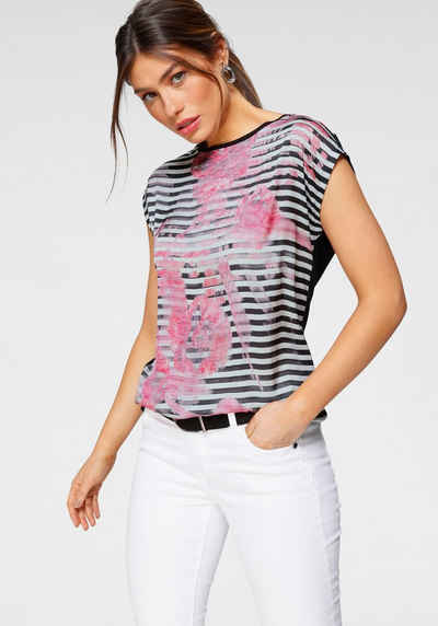 Tamaris Shirtbluse mit trendigem Print