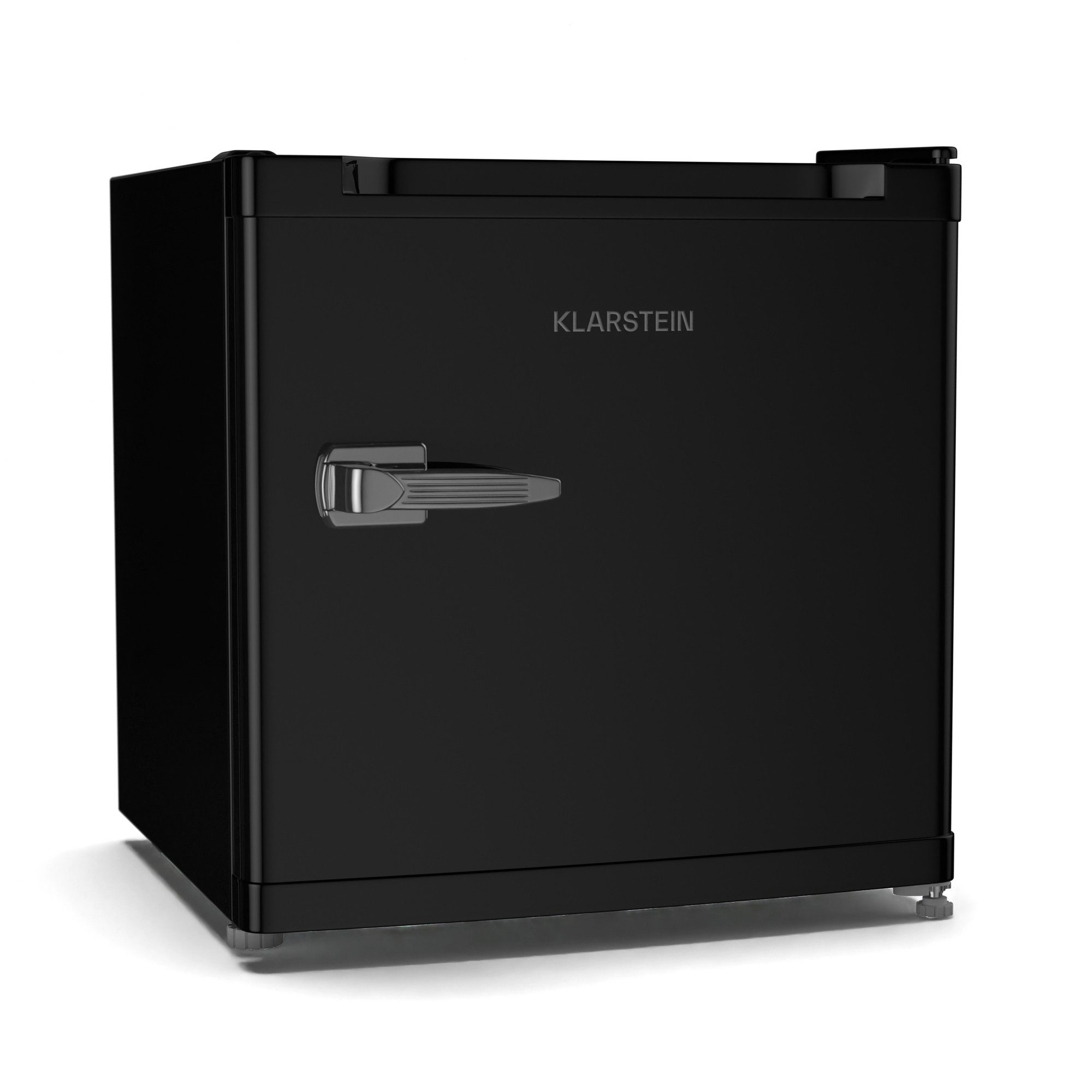 Klarstein Gefrierschrank HEA16-IreRFrez31L-BK 10046487, 49.6 cm hoch, 47.4 cm breit, Retro freistehend Gefriertruhe Table Top Kühltruhe
