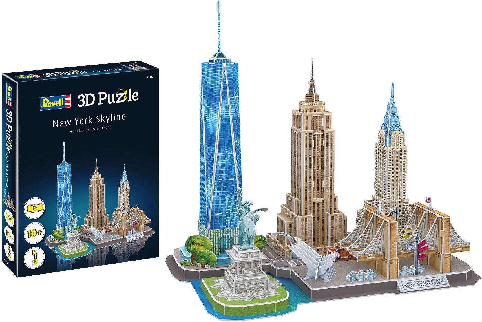Revell® 3D-Puzzle New York Skyline, 123 Puzzleteile günstig online kaufen