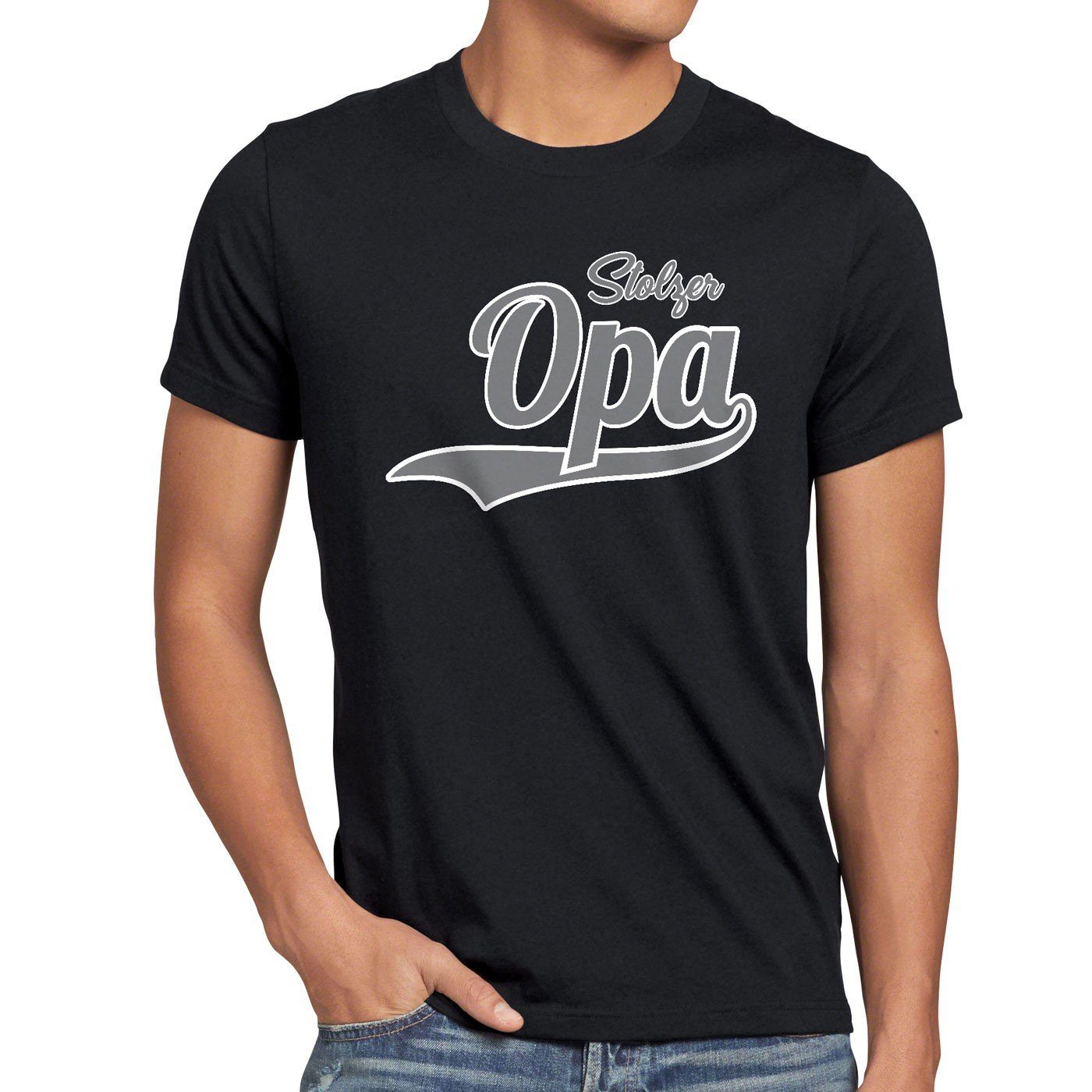 style3 T-Shirt Stolzer Opa Großvater Fun günstig online kaufen