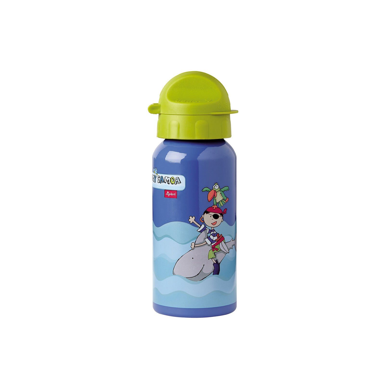 Sigikid Trinkflasche ml Samoa, blau Trinkflasche Sammy 400