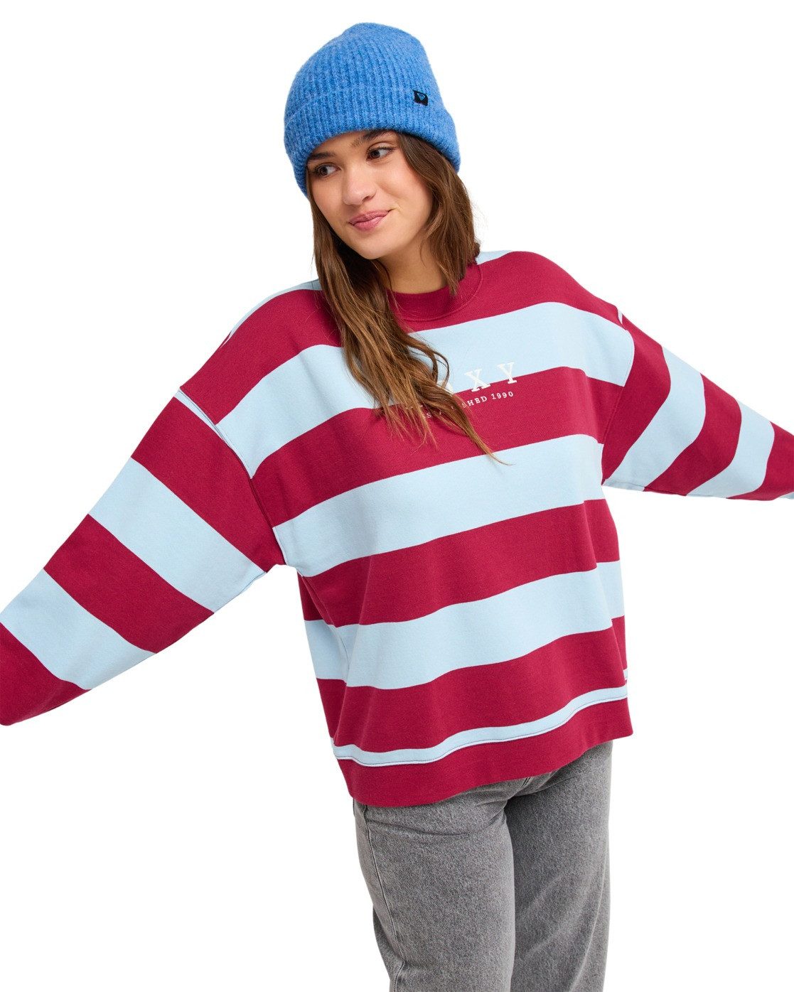 Roxy Sweatshirt Strictly Stripes