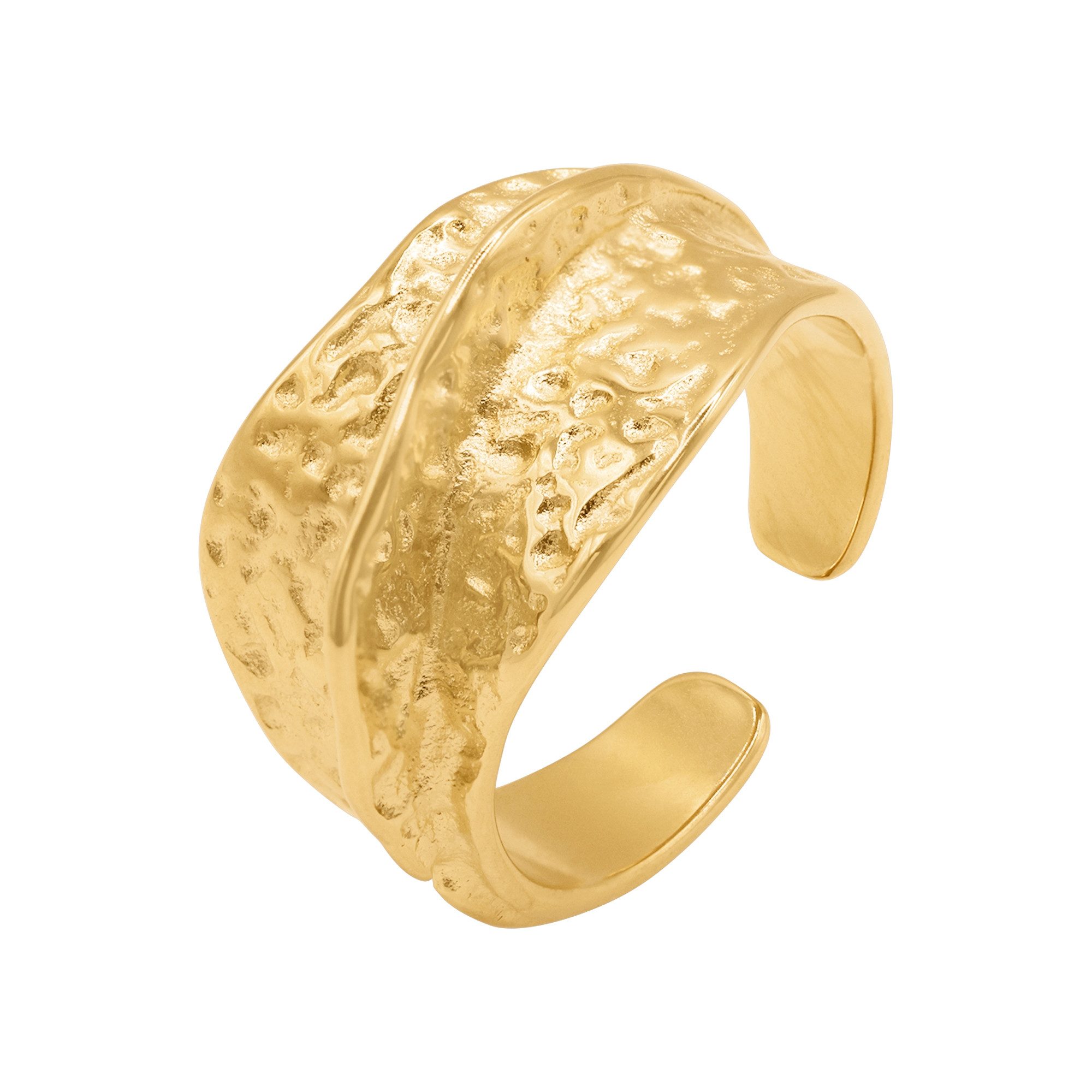 Fingerring Irmeli goldfarben