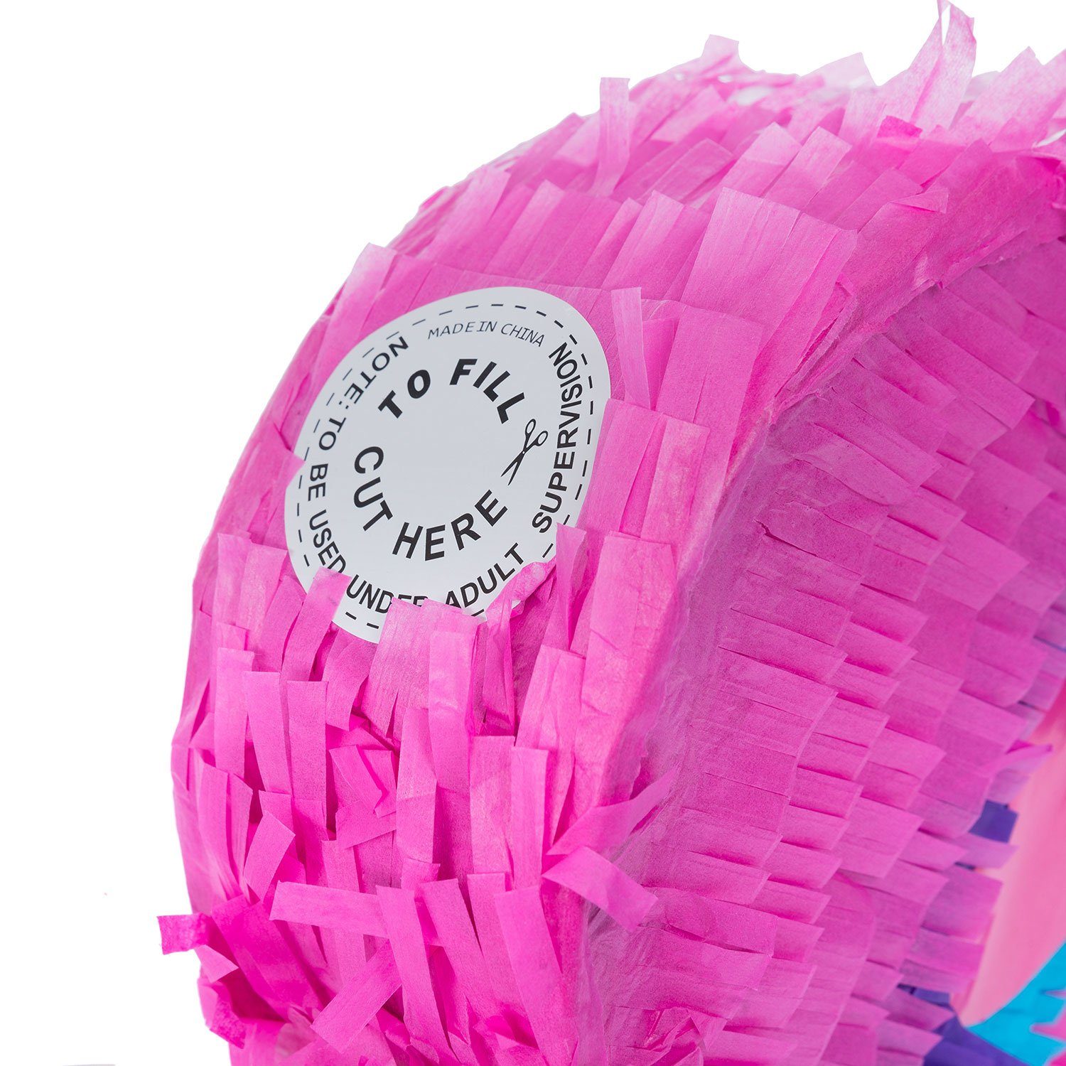 Goods+Gadgets Papierdekoration Papier-Piñata–Befüllbare Party-Piñata für Kindergeburtstage & Formen, Party-Dekoration zum Befüllen