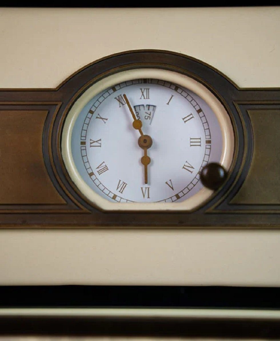 Kaiser Küchengeräte Einbaubackofen EG 6345 ElfEm, mit 1-fach-Teleskopauszug, Retro Einbau Gasbackofen, Selbstreinigung, 67L Autark Einbaubackofen