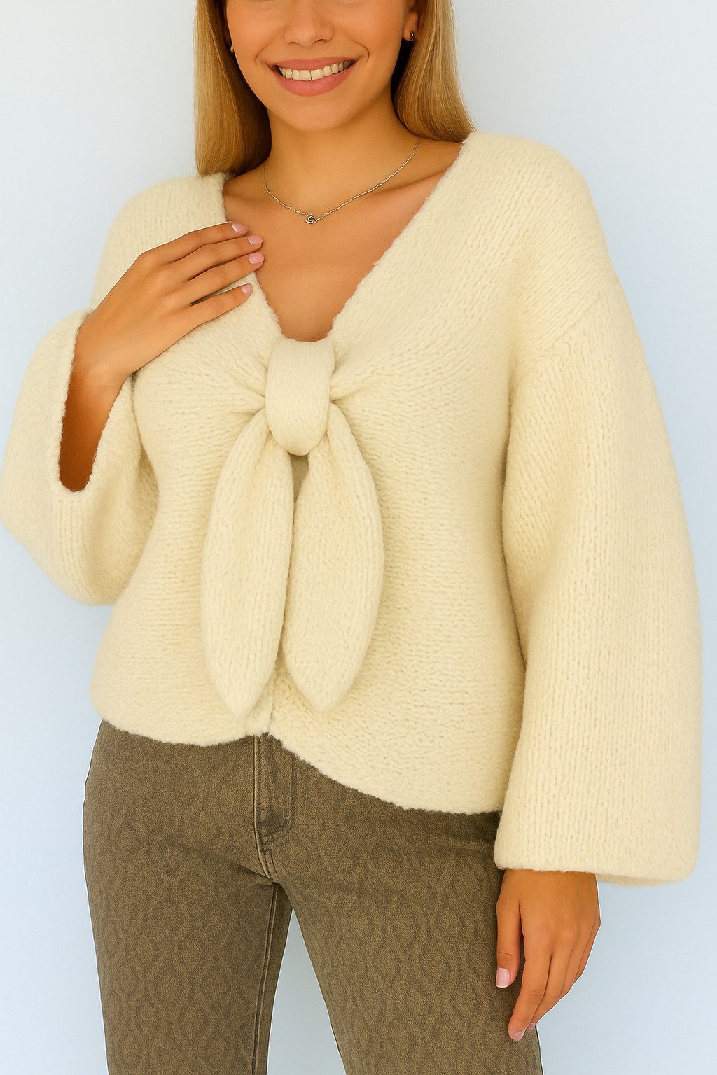 Worldclassca Cardigan WORLDCLASSCA Damen Oversize Cardigan Strickjacke mit günstig online kaufen