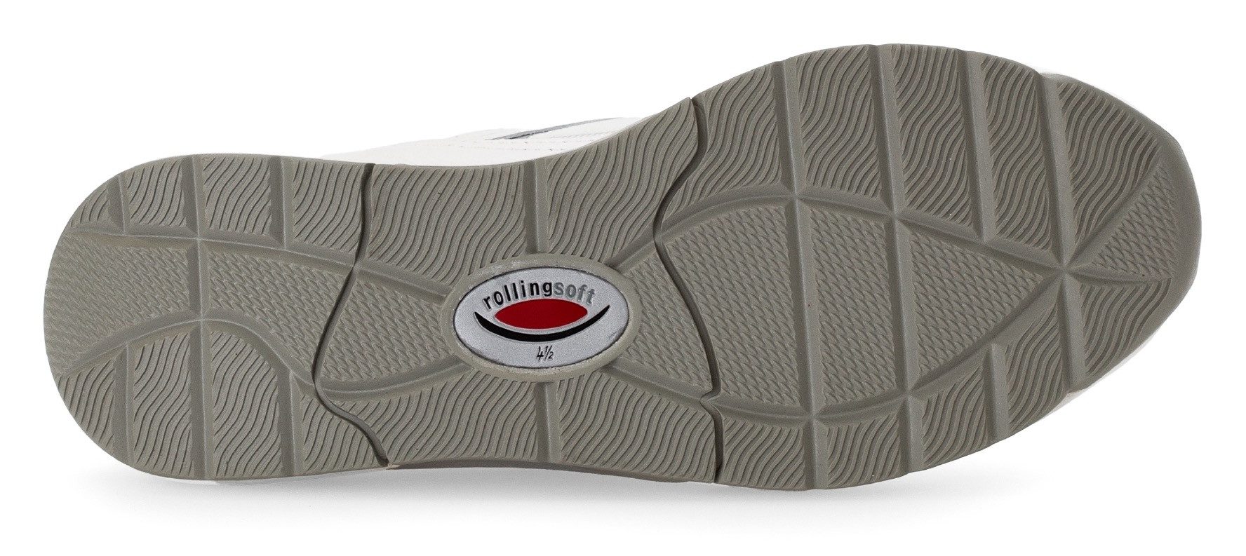 rollingsoft Keilsneaker, Freizeitschuh, Halbschuh, Schnürschuh mit herausnehmbarem Fußbett