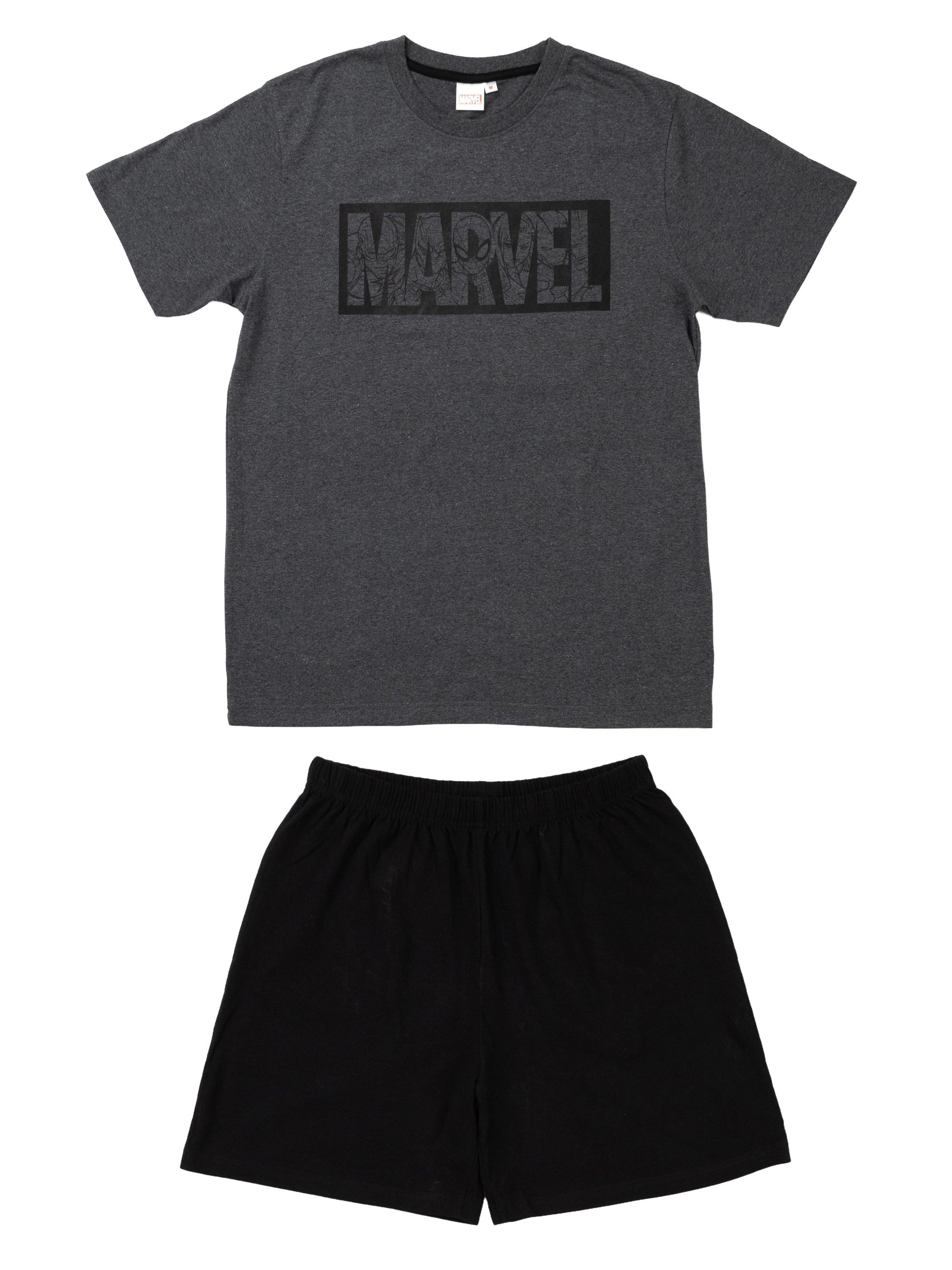 United Labels® Schlafanzug Marvel Schlafanzug Pyjama Set Kurzarm Oberteil m günstig online kaufen