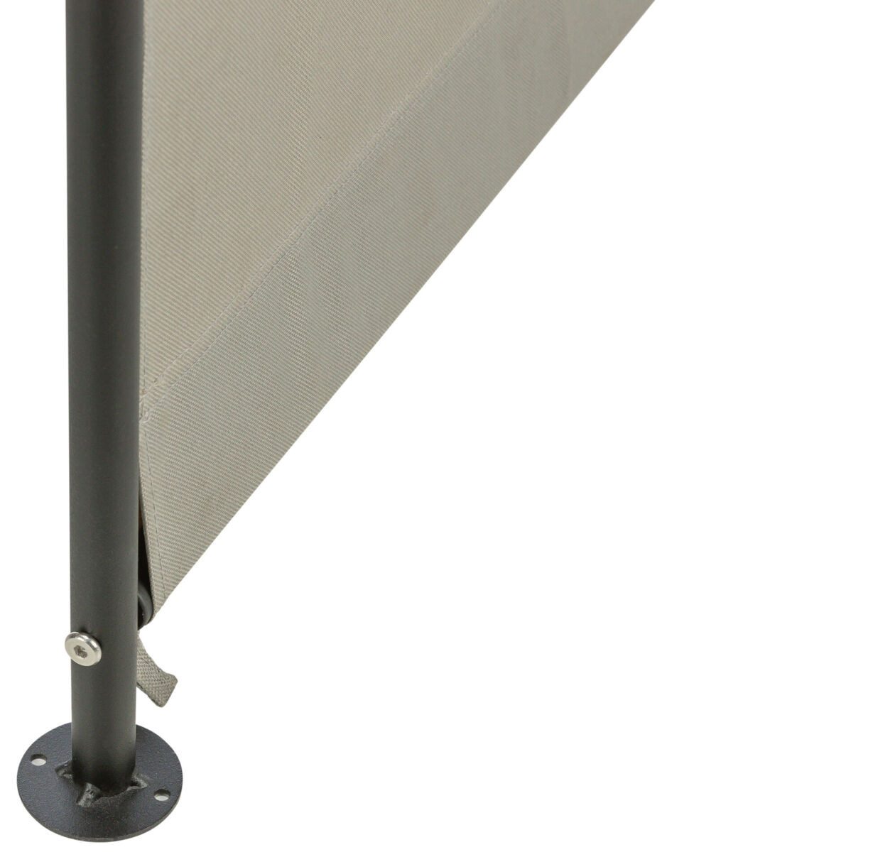 TRIXIE Hundehütte Überdachung - beige/schwarz - 90 × 85 × 70 cm