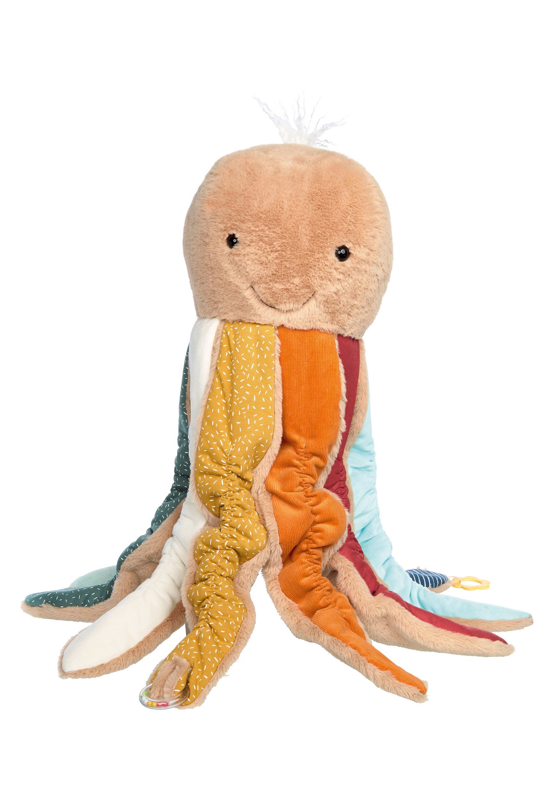 Sigikid Greifspielzeug Kuscheltier Aktiv-Krake XXL Babyspielzeug (1-tlg)