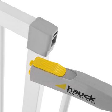 Hauck Türschutzgitter Stop N Safe 2 inklusive 21 cm Extension, weiß, auch als Treppenschutzgitter verwendbar