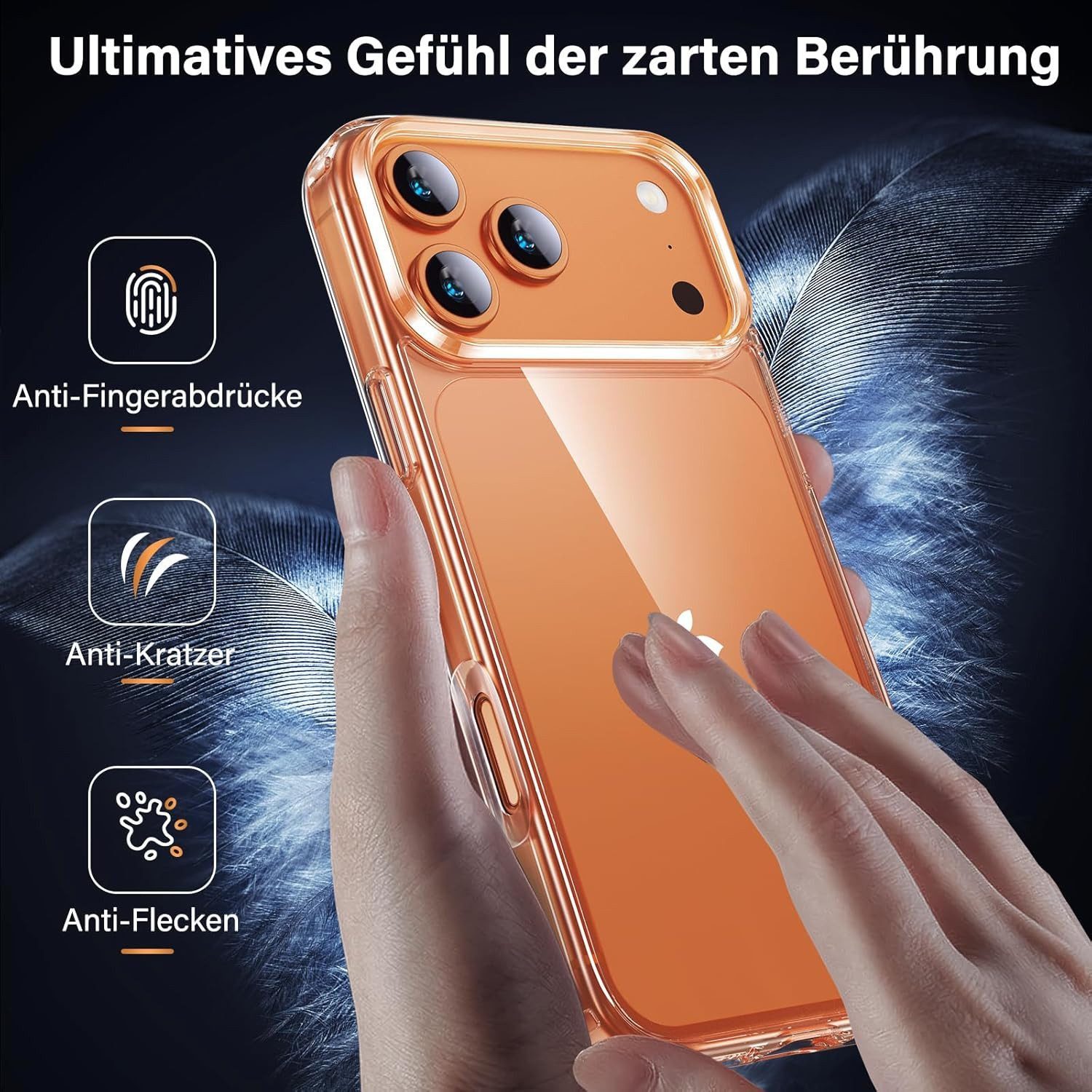 Fyrove Sichtschutzfolie 7-in-1 iPhone 17 Pro mit einem hochwertigen Komplettset bestehend, (aus 3× 9H gehärteten Displayschutzfolien, 3× Kamera-Schutzgläsern und einer transparenten TPU-Schutzhülle. Ein Kauf genügt, um Ihr Smartphone umfassend vor Kratzern, Stößen, Fingerabdrücken und täglichen Gebrauchsspuren zu schützen., iPhone 17 Pro Hülle mit Panzerglas)