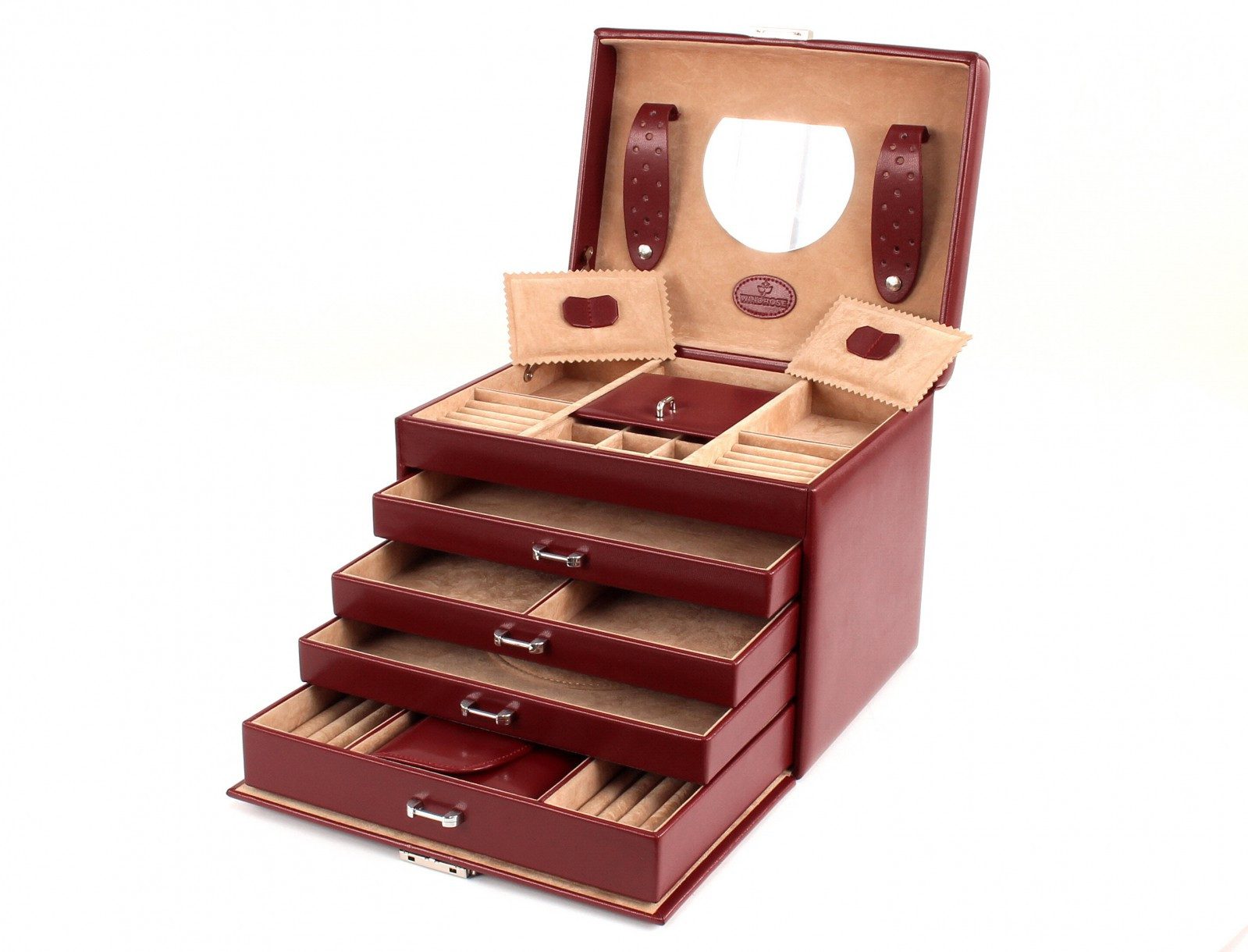 WINDROSE Schmuckkoffer Jewelry Box (Set, 2 St)