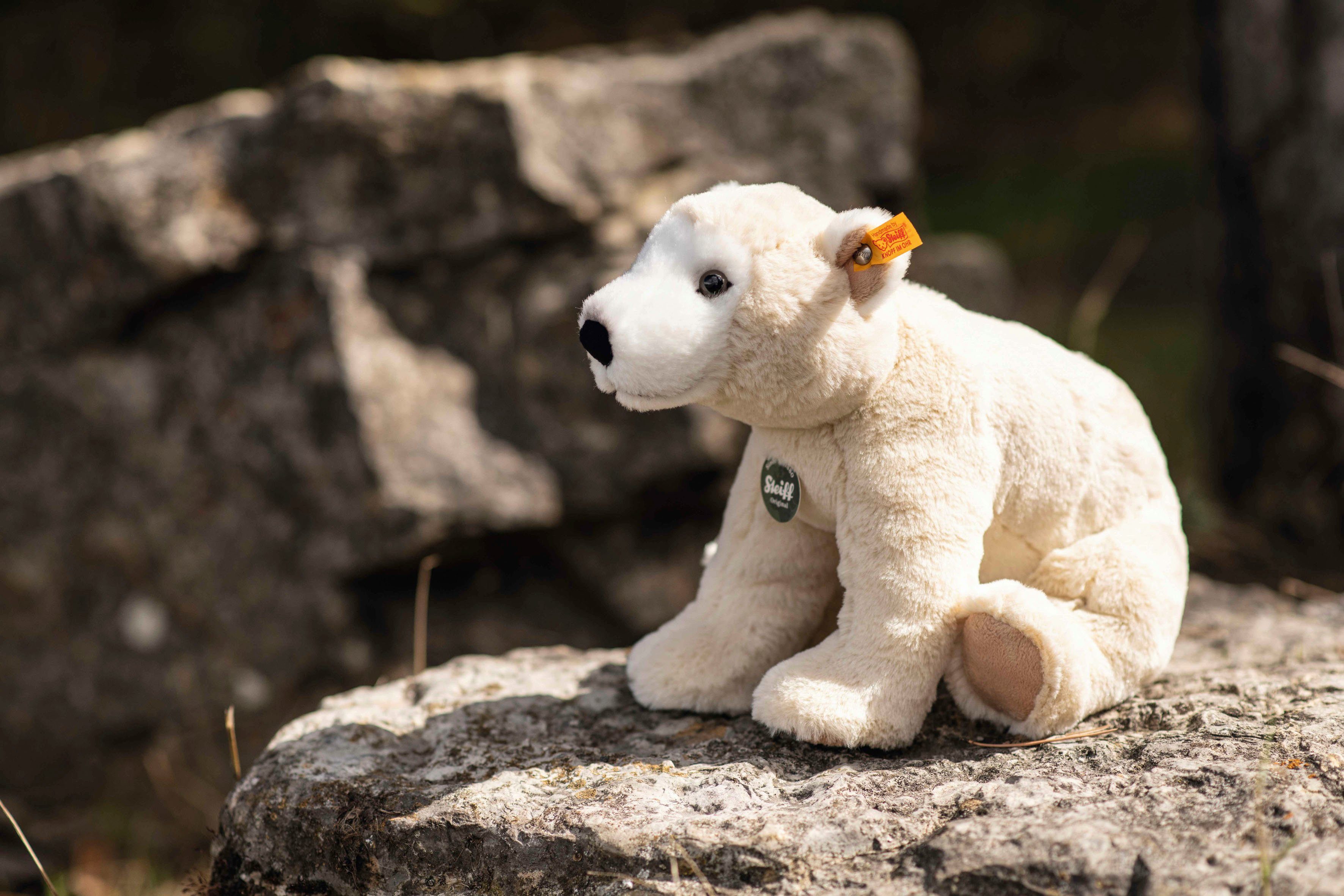 Eisbär, Siro PET Flaschen Teddies tomorrow for Kuscheltier recycelten aus Steiff
