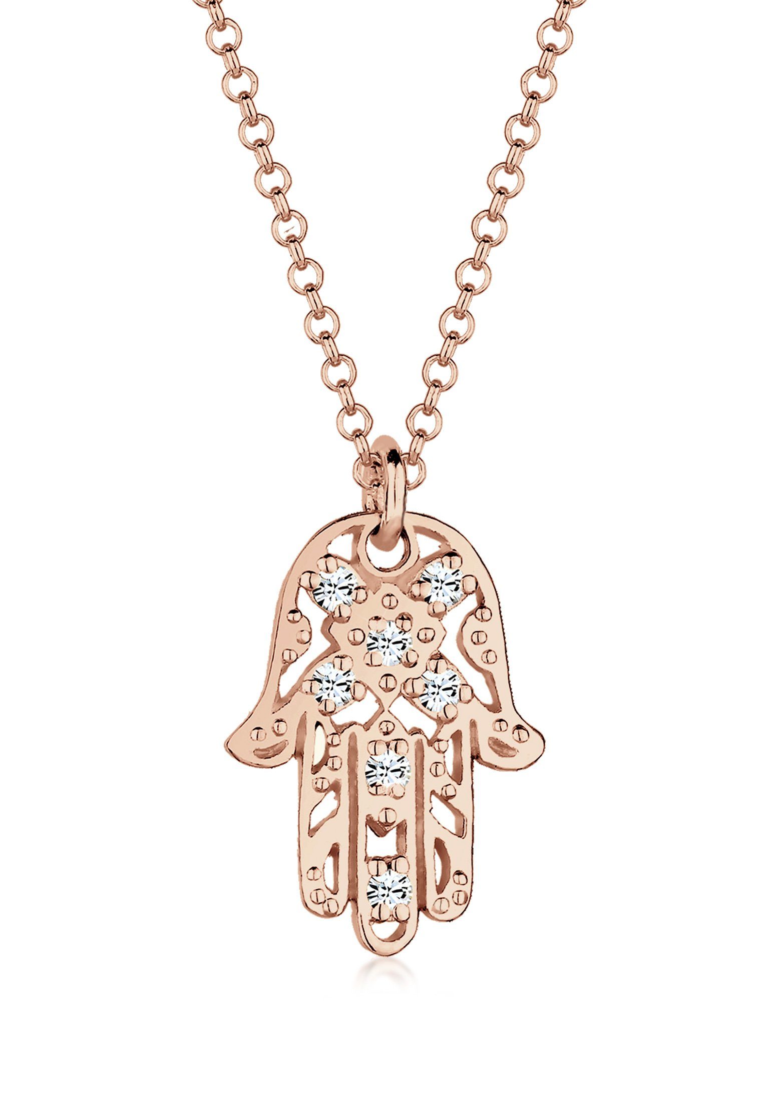 Elli Kette mit Anhänger Hamsa Hand günstig online kaufen