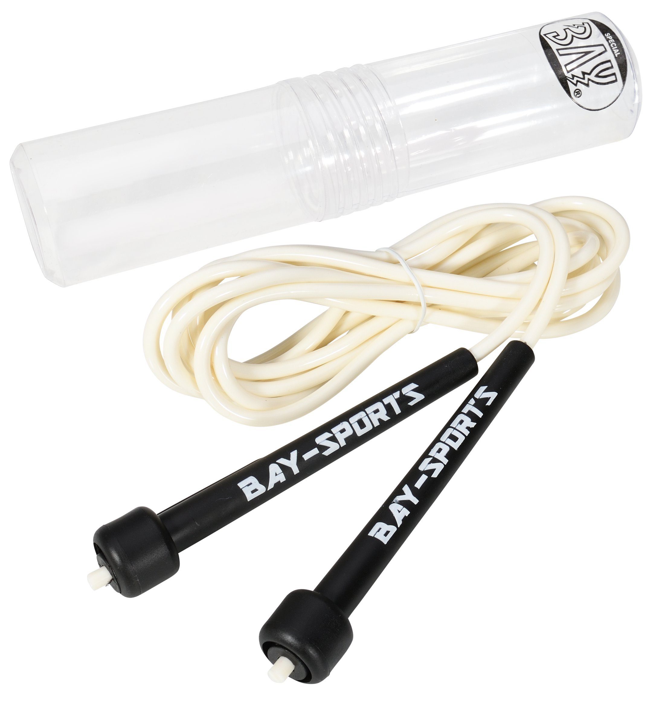 Springseil High Speed Nylon Sprungseil weiß Hüpfseil Skipping Rope Adult