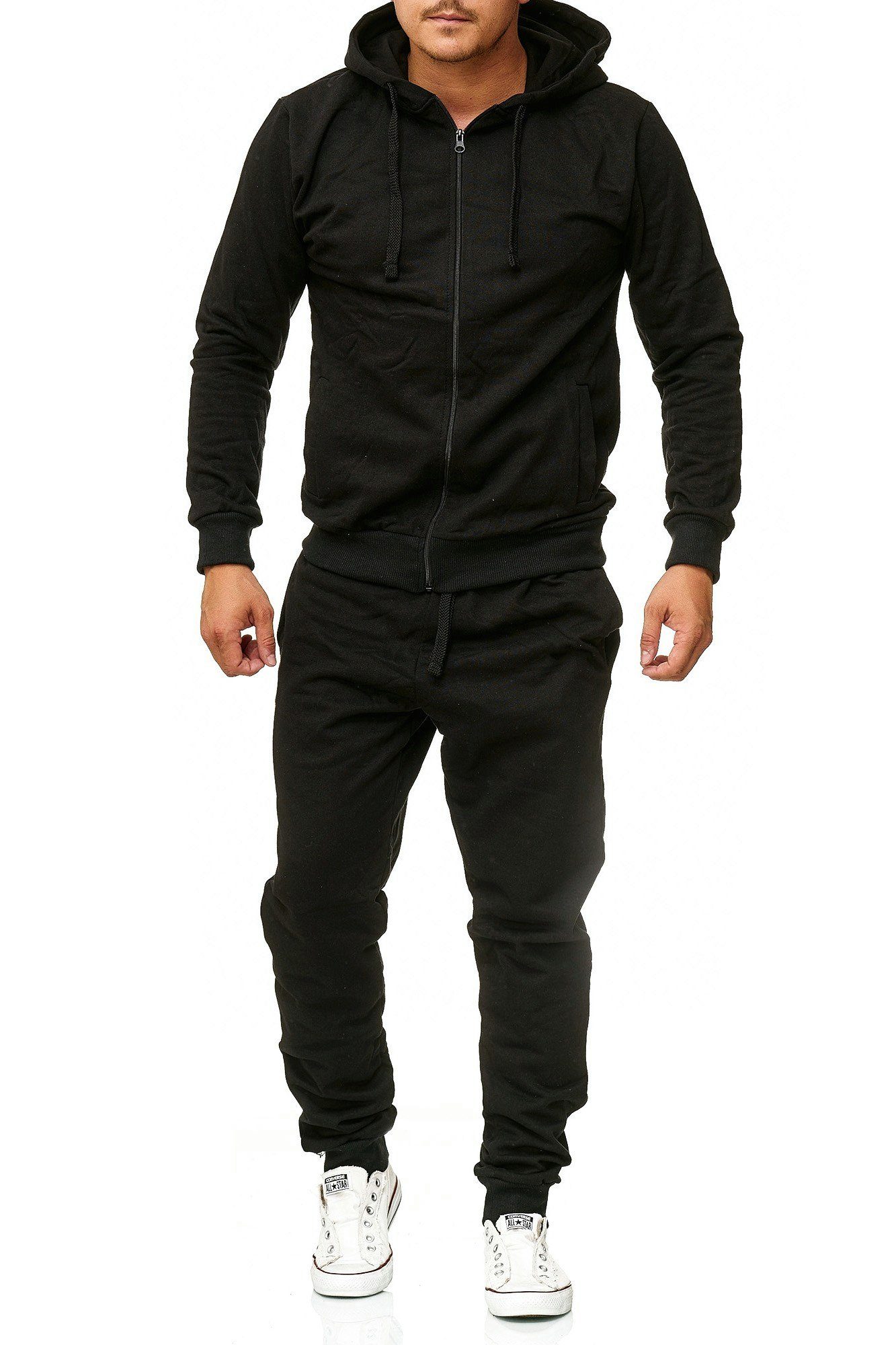 L.gonline Freizeitanzug Herren Jogginganzug, Freizeitanzug, Hausanzug günstig online kaufen