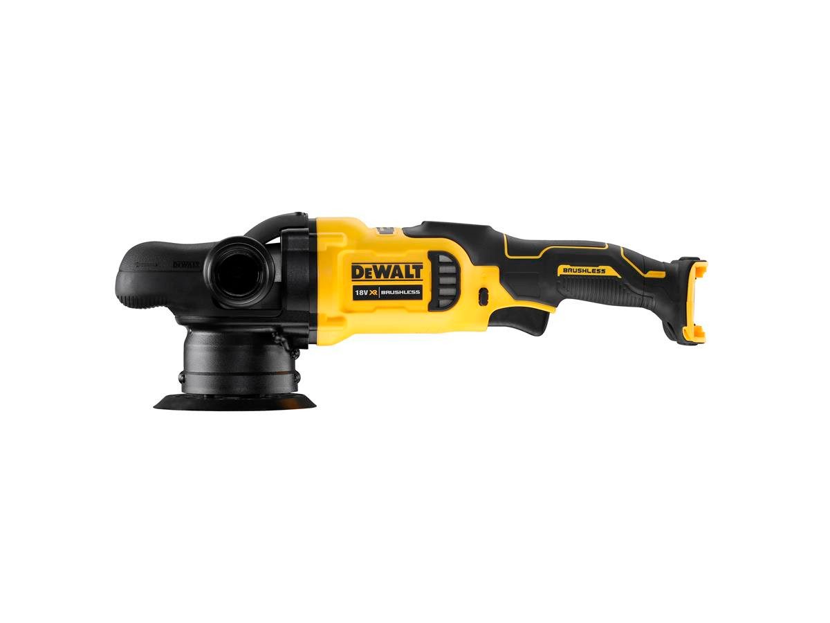 DeWalt Exzenter Poliermaschine 18 V, Basisv., 2000 min. U/min, 5500 max. U/min, Ø 125 mm, Klettfix-System, ohne Akku und Ladegerät