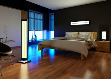 EVOTEC LED Deckenleuchte ZEN, Dimmfunktion, Farbwechsel, LED fest integriert, Kaltweiß, Neutralweiß, Tageslichtweiß, Warmweiß, LED Deckenlampe