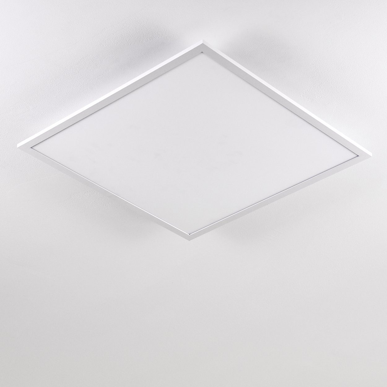 Panel modernes Lumen, 3000 Design 4800 aus Watt, Weiß, Kelvin, 40 in LED Deckenlampe Panel flachem eckige »Vacil« hofstein Aluminiumin Deckenpanel