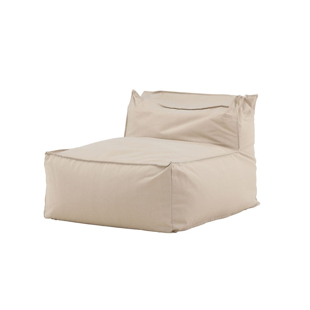 Atmosphera Sitzsack 'The Floral' – Beige Mit Blumenmuster, Ca. 40x42 Cm, Polyester