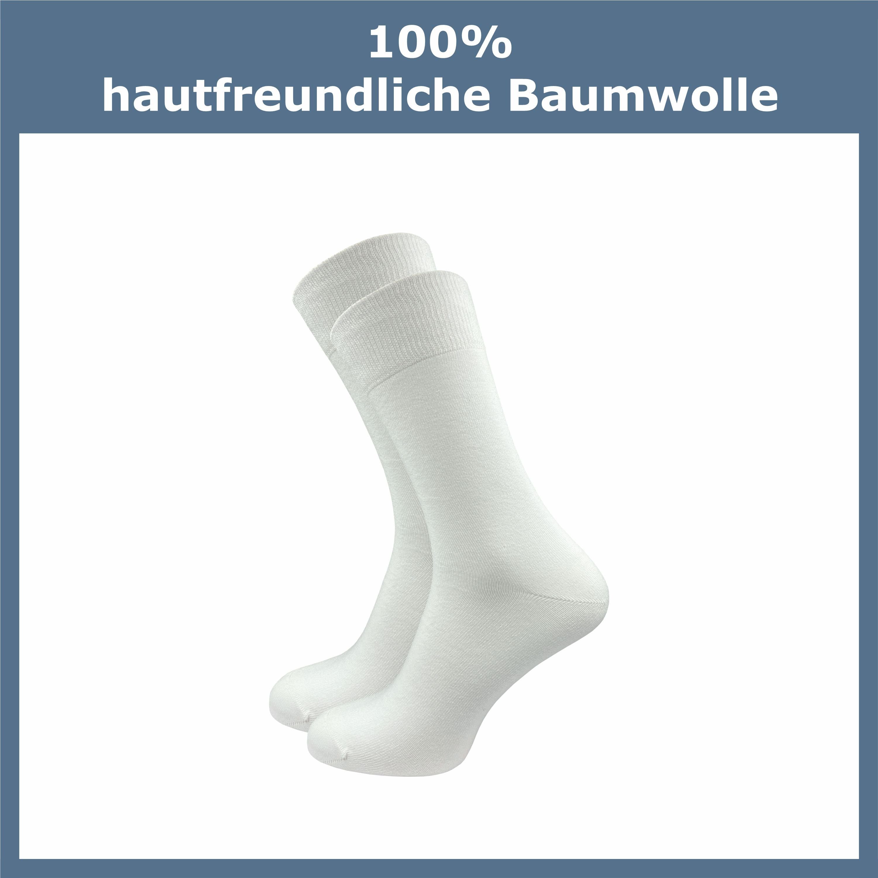 GAWILO Socken für Herren aus 100% Baumwolle - Ohne drückende Naht - mit Kom günstig online kaufen