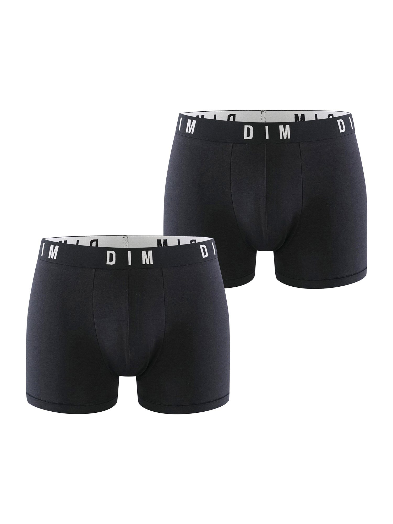 DIM Boxer Shorts (2-St) schwarz