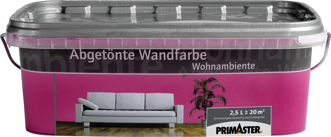 Wandfarbe Primaster Wandfarbe Wohnambiente 2,5 L himbeere