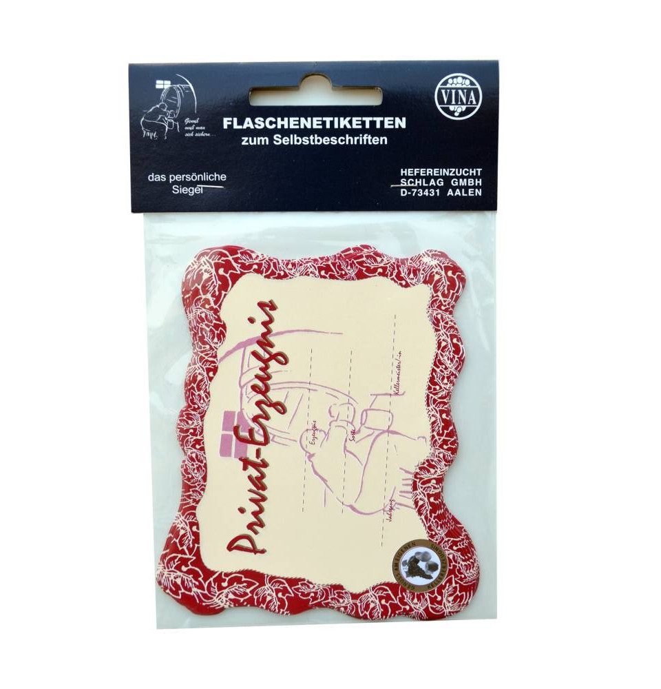 Vina Etiketten Flaschenbauch-Etiketten