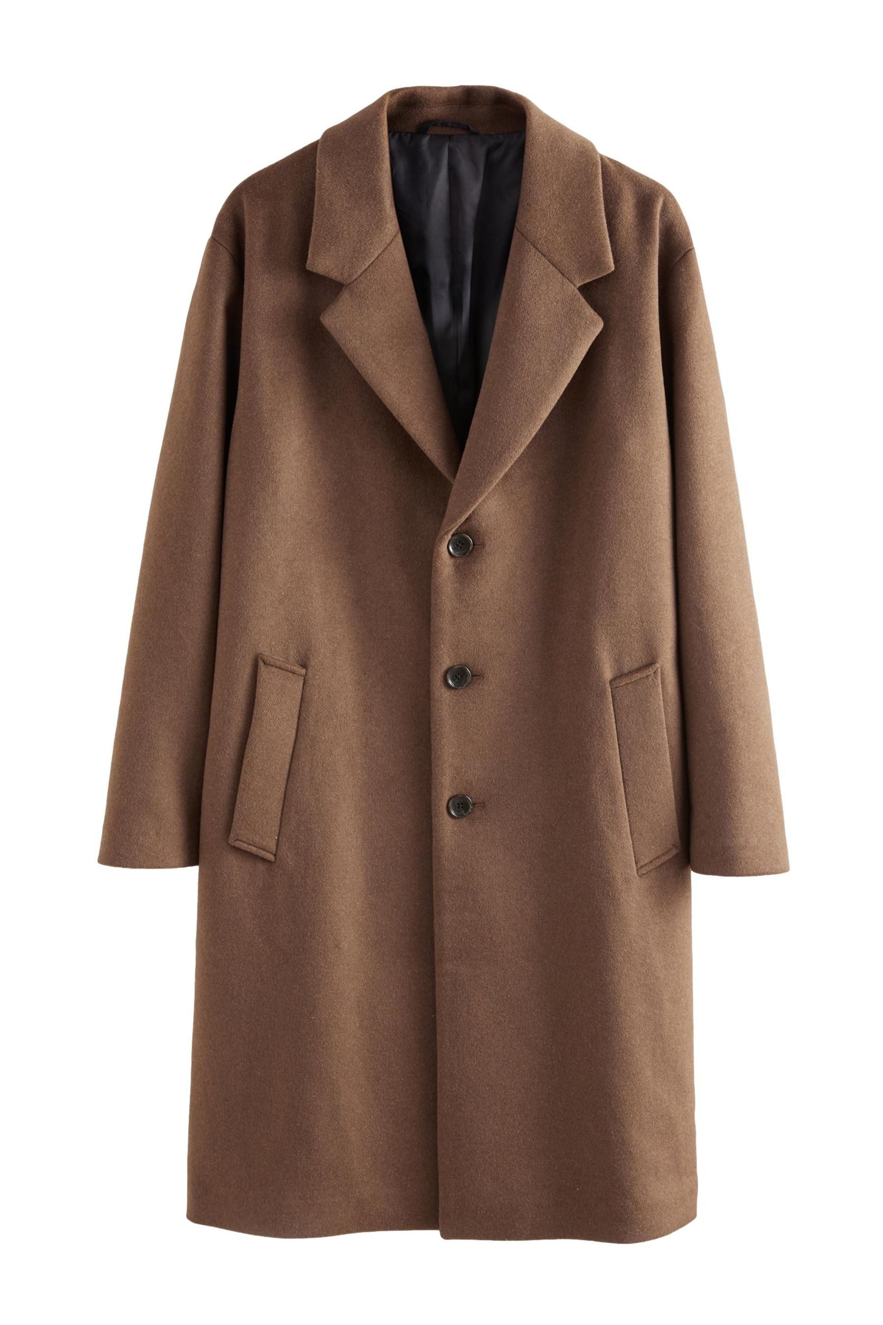 Next Kurzmantel Relaxed Fit Epsom-Wollmantel mit günstig online kaufen