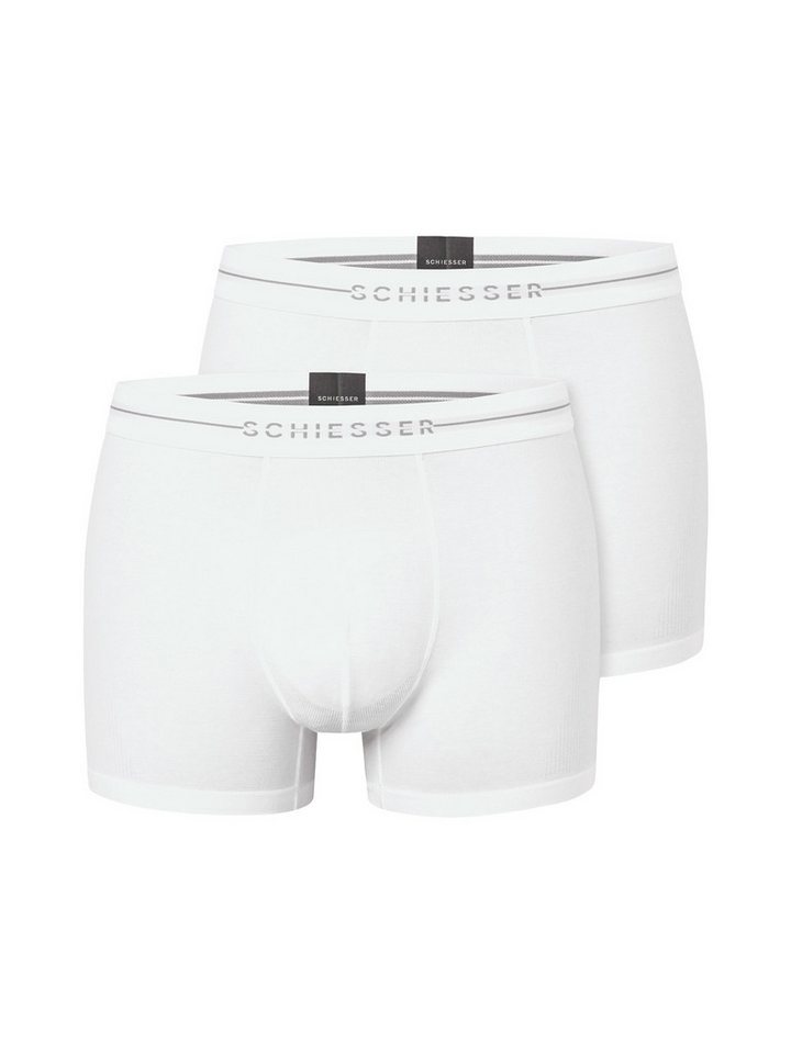 Schiesser Trunk Cotton Flex (2-St) unterhose männer boxershort
