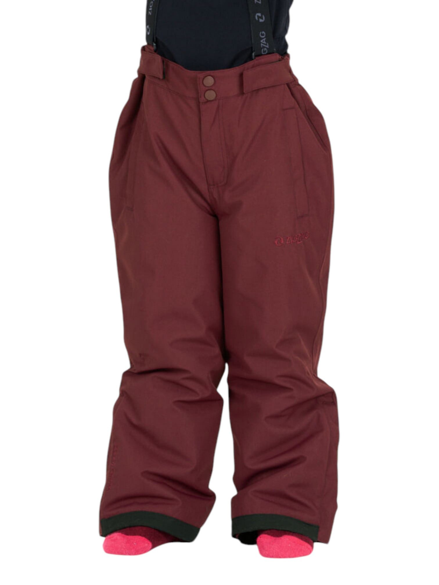Skihose Soho W-PRO 10.000 (wasserdicht, atmungsaktiv, winddicht) weinrot
