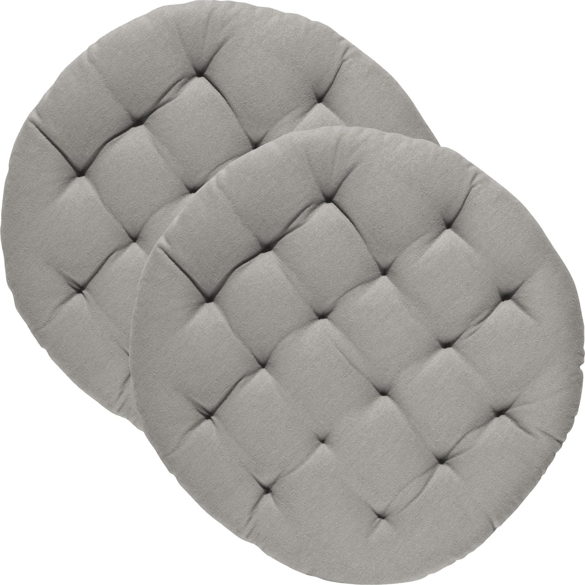 REDBEST Подушка для стула Подушка для стула "Tulsa" 2er-Pack, Uni