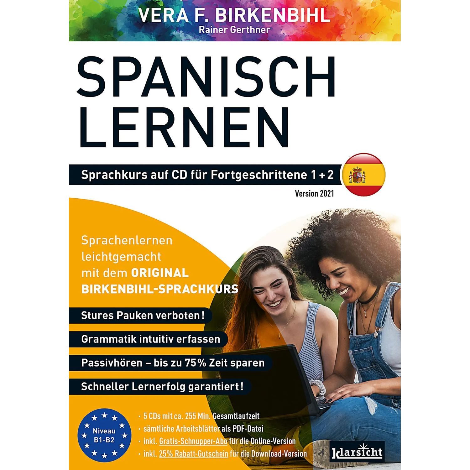 Hörspiel Spanisch lernen für Fortgeschrittene 1+2 (ORIGINAL BIRKENBIHL)