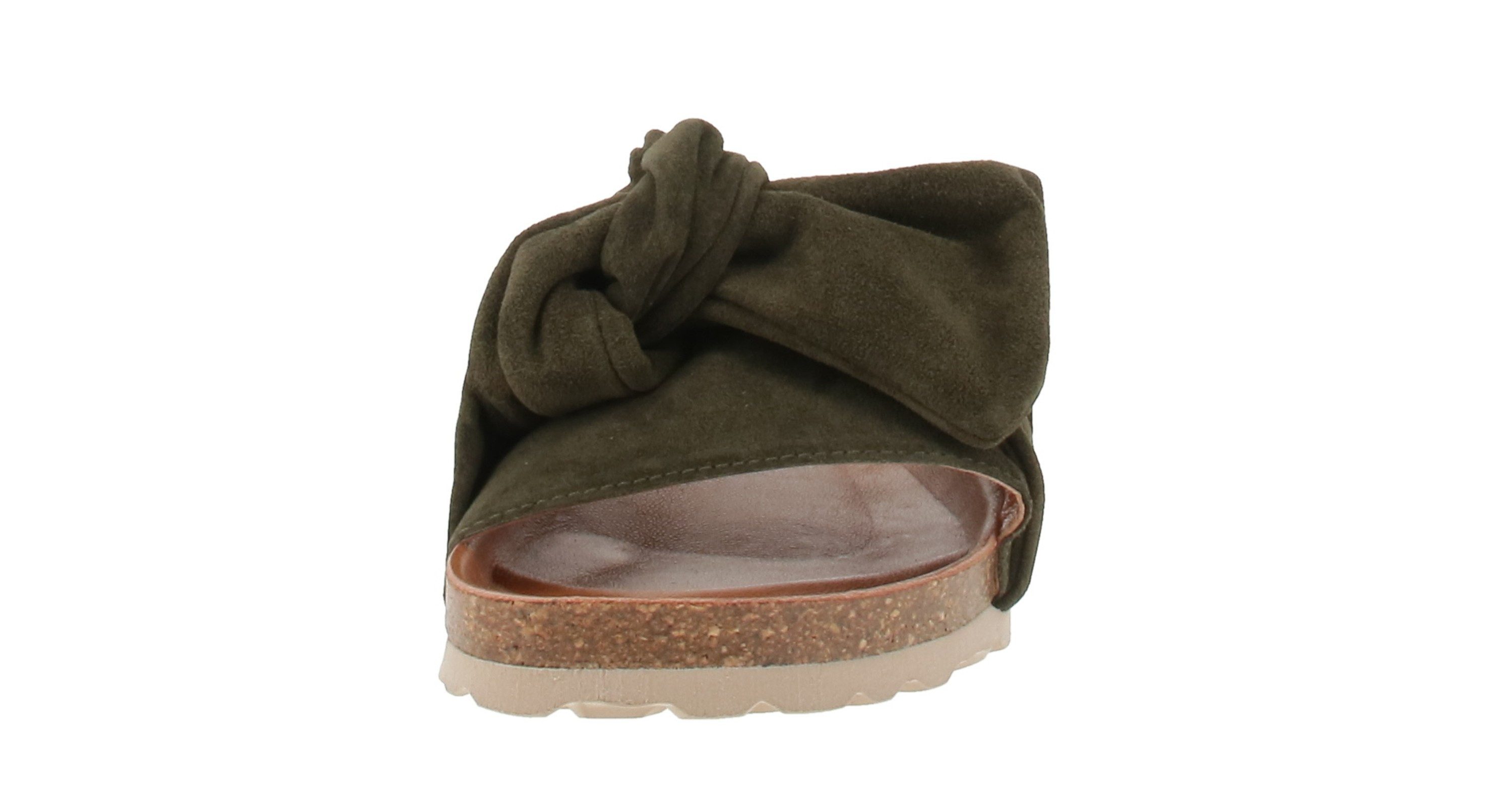 VERBENAS Verbenas 3300470268 Roxy Velour - Damen Pantolette - Kaki Sandale