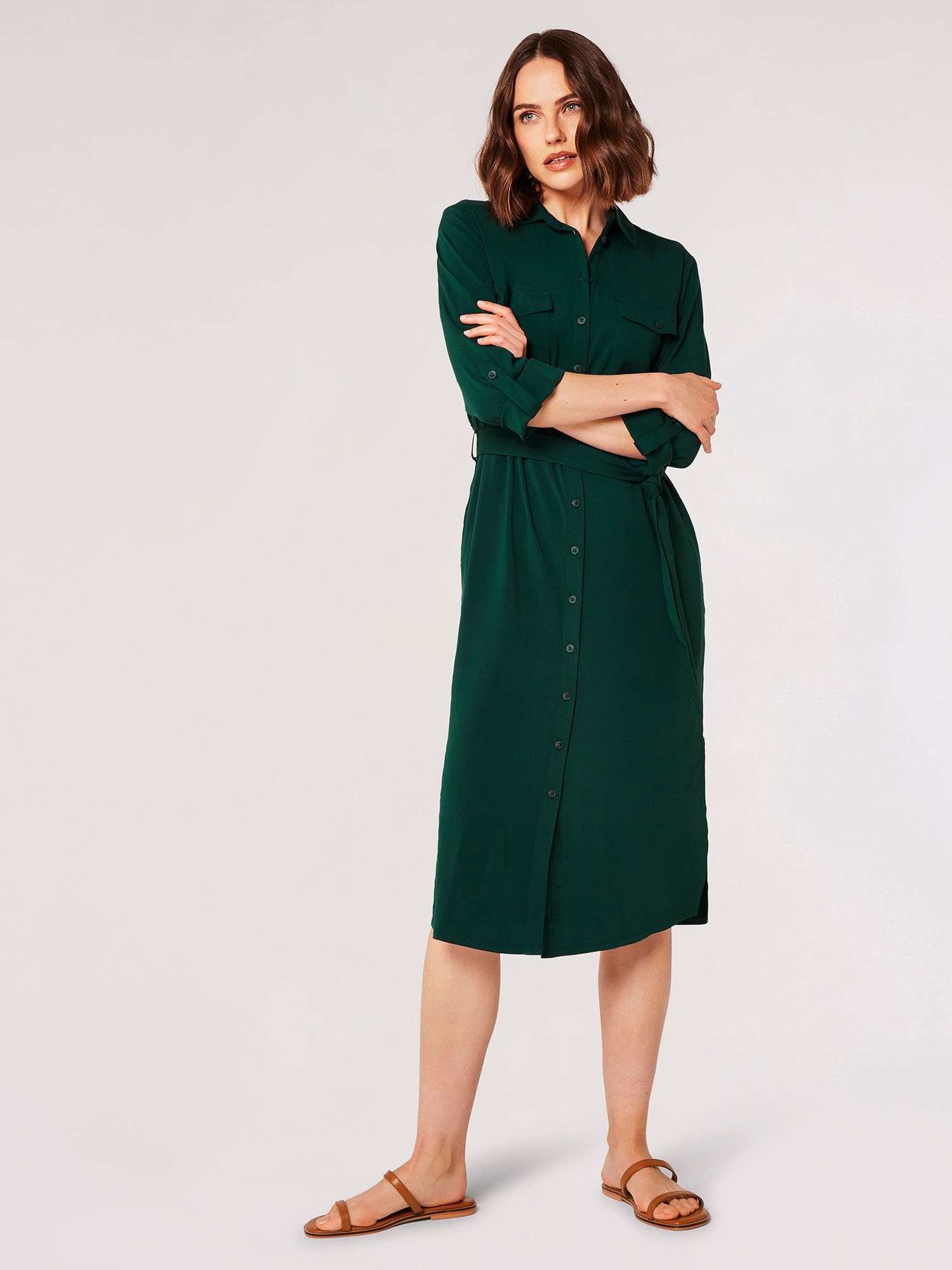 Midikleid Casa Midi Shirt Dress