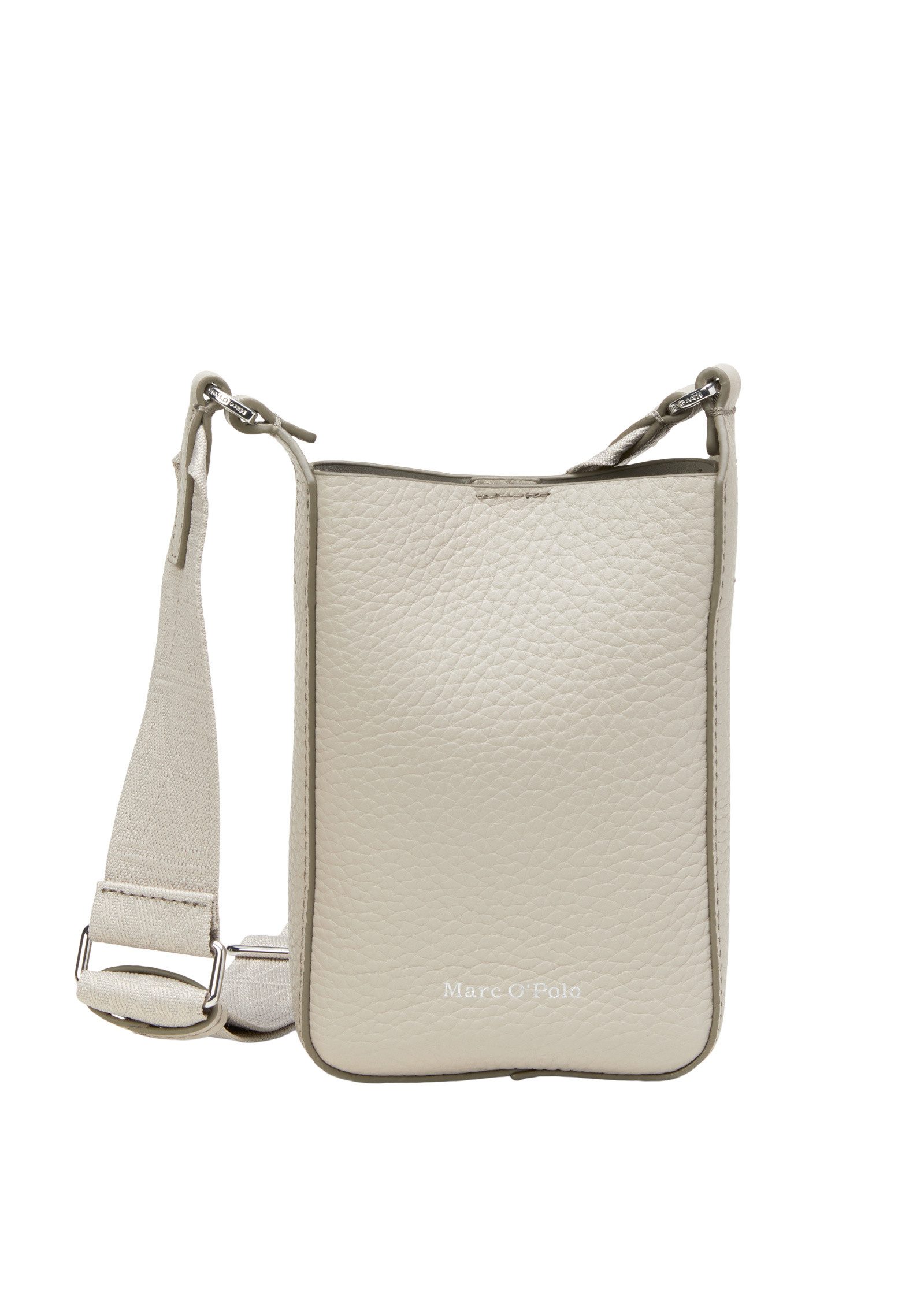 Marc O'Polo Handytasche aus genarbtem Rindleder