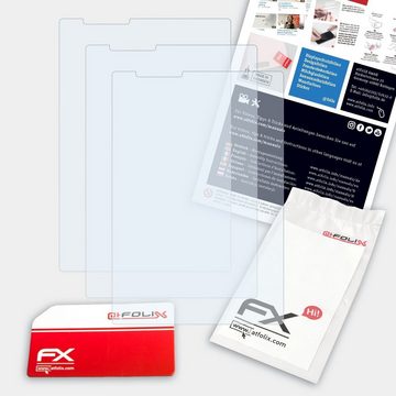 atFoliX Schutzfolie Displayschutz für Easypix GoXtreme Vision 4K, (3 Folien), Ultraklar und hartbeschichtet