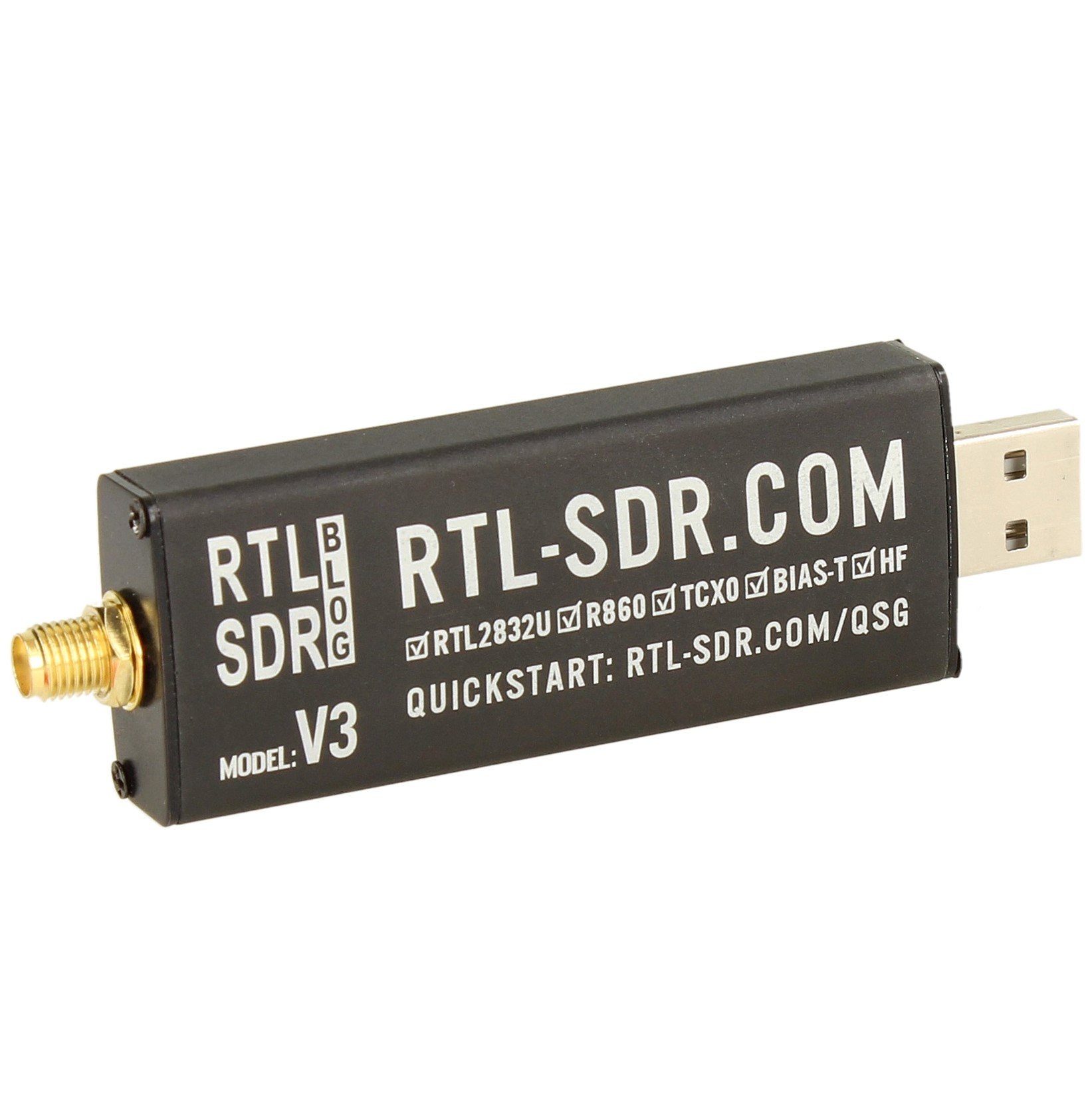 Antennen Funkgerät SDR R820T2 RTL2832U V3 Blog SET Impulsfoto RTL-SDR Empfänger Tee HF Bias