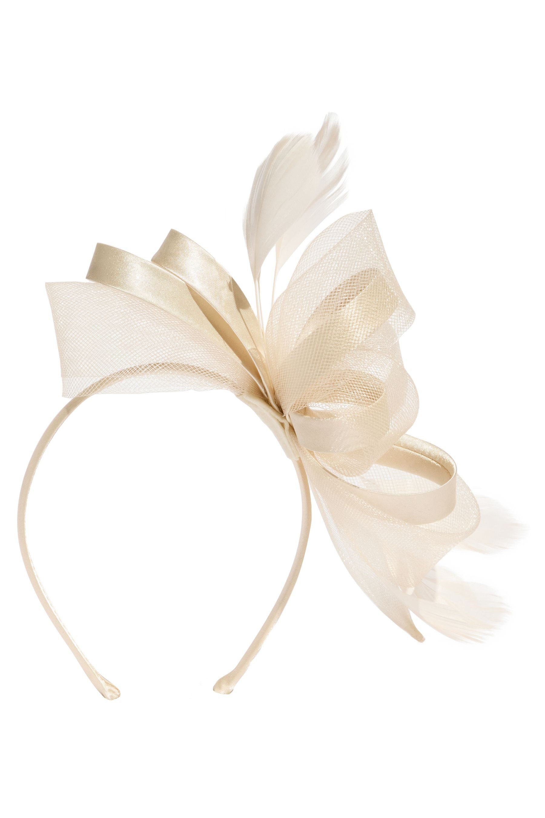 LIPSY Haarband Lipsy Kopfschmuck mit Mesh und Federn