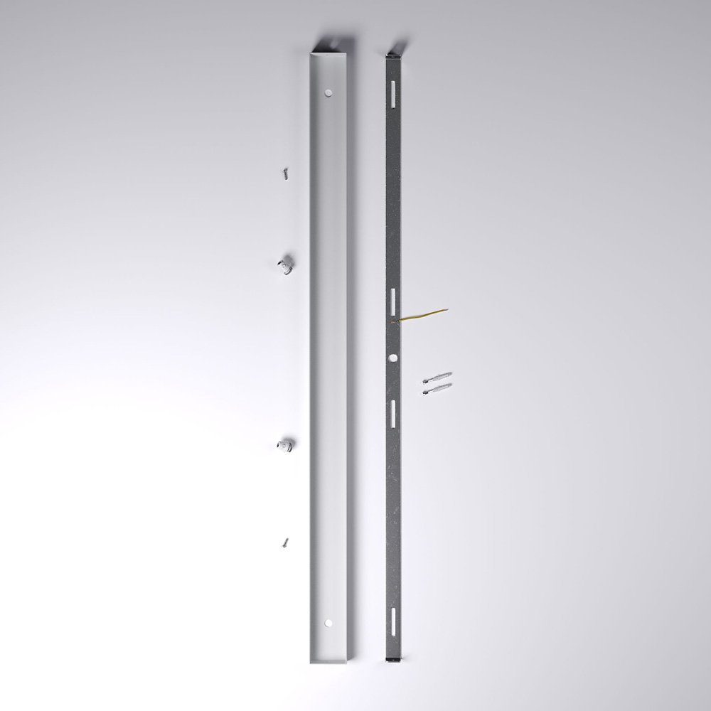 Lightstock Deckenleuchte Baldachin für Lampe, 50 oder 80cm (H 2.5 x B 5 cm)