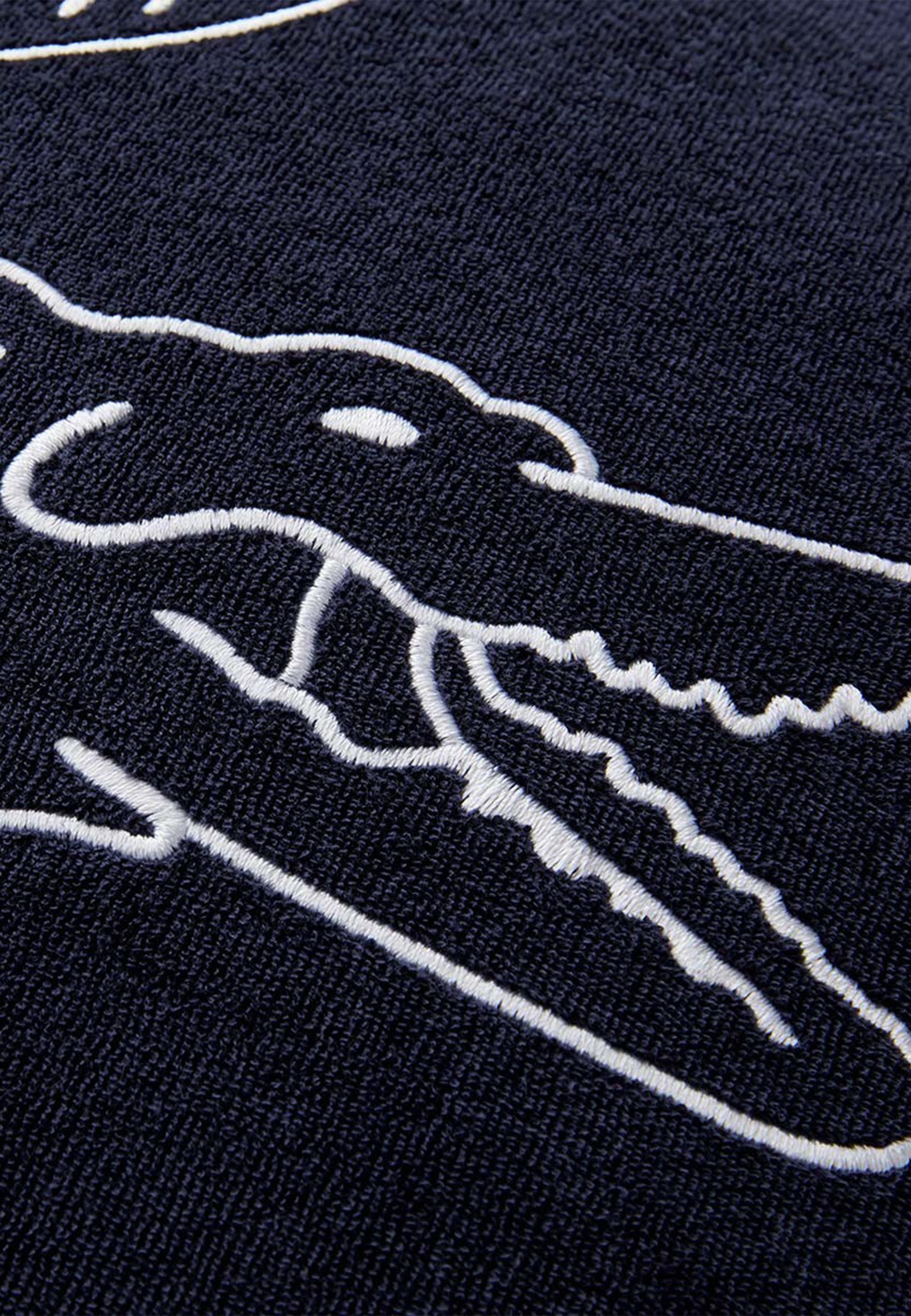 Lacoste Dekokissen LBREAK, Mit Lacoste-Krokodil in weißer Stickerei
