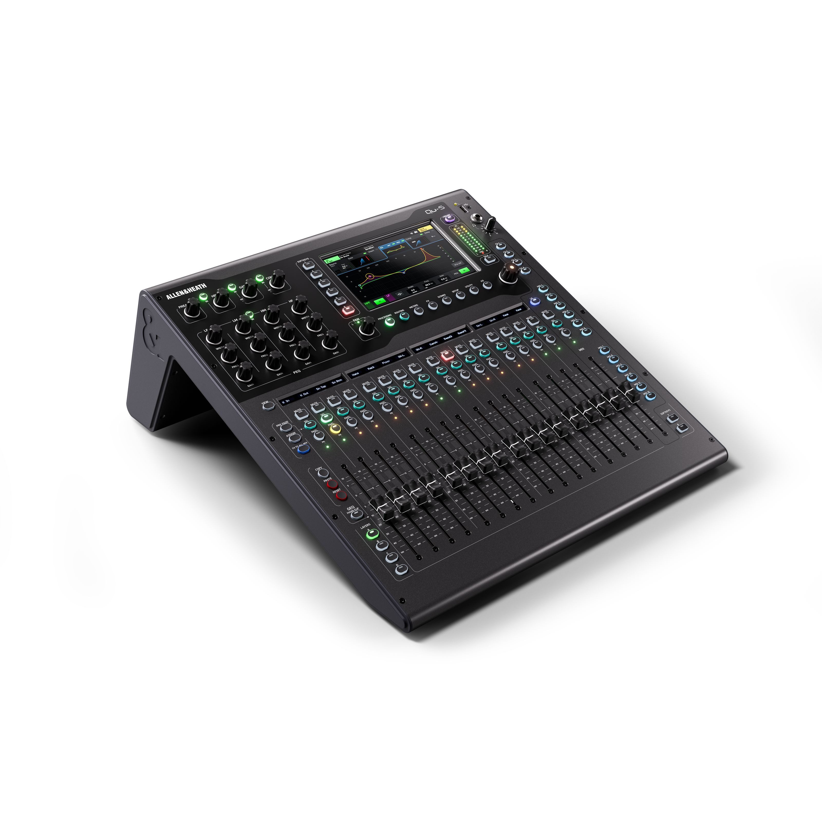 Allen & Heath Mischpult, (PA Mischpulte, Digital Mixer), Qu-5 Digital mixing console - Digital Mixer