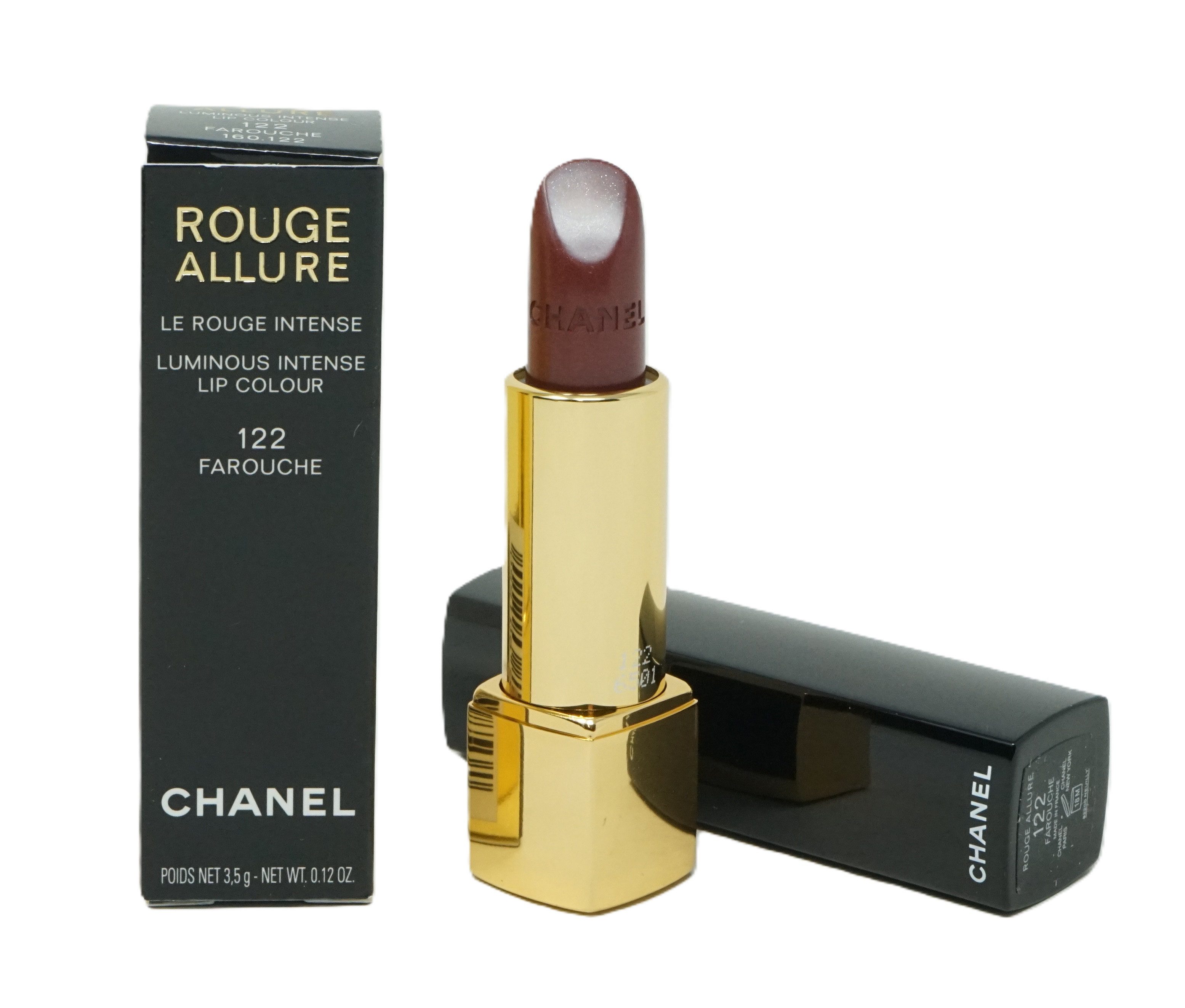 CHANEL Lippenstift Chanel Rouge Allure Lippenstift Le Rouge Intense 122 Farouche 3,5g
