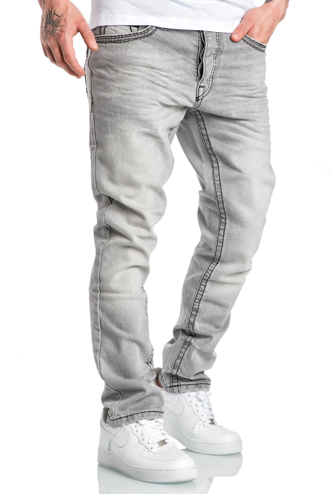 Amaci&Sons Stretch-Jeans Raleigh Jeans Regular Slim