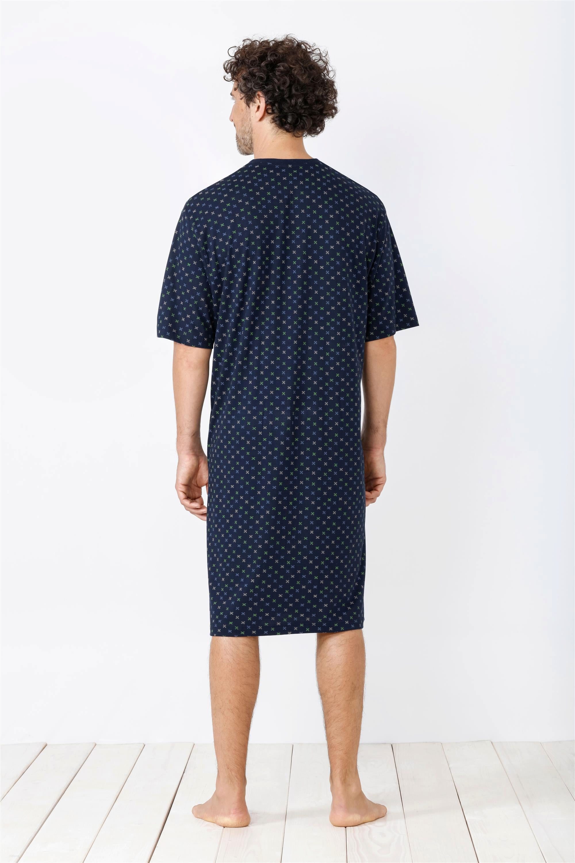 Hajo Nachthemd Herren Nachthemd, Premium Cotton/Tencel günstig online kaufen