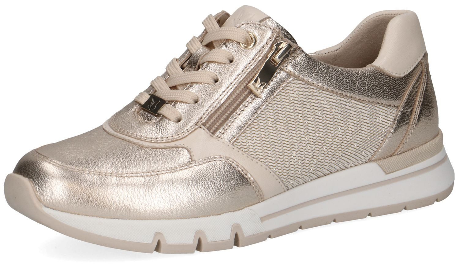 Caprice Caprice 23725 Lace-up shoe wide Lt.Gold Comb Sneaker günstig online kaufen