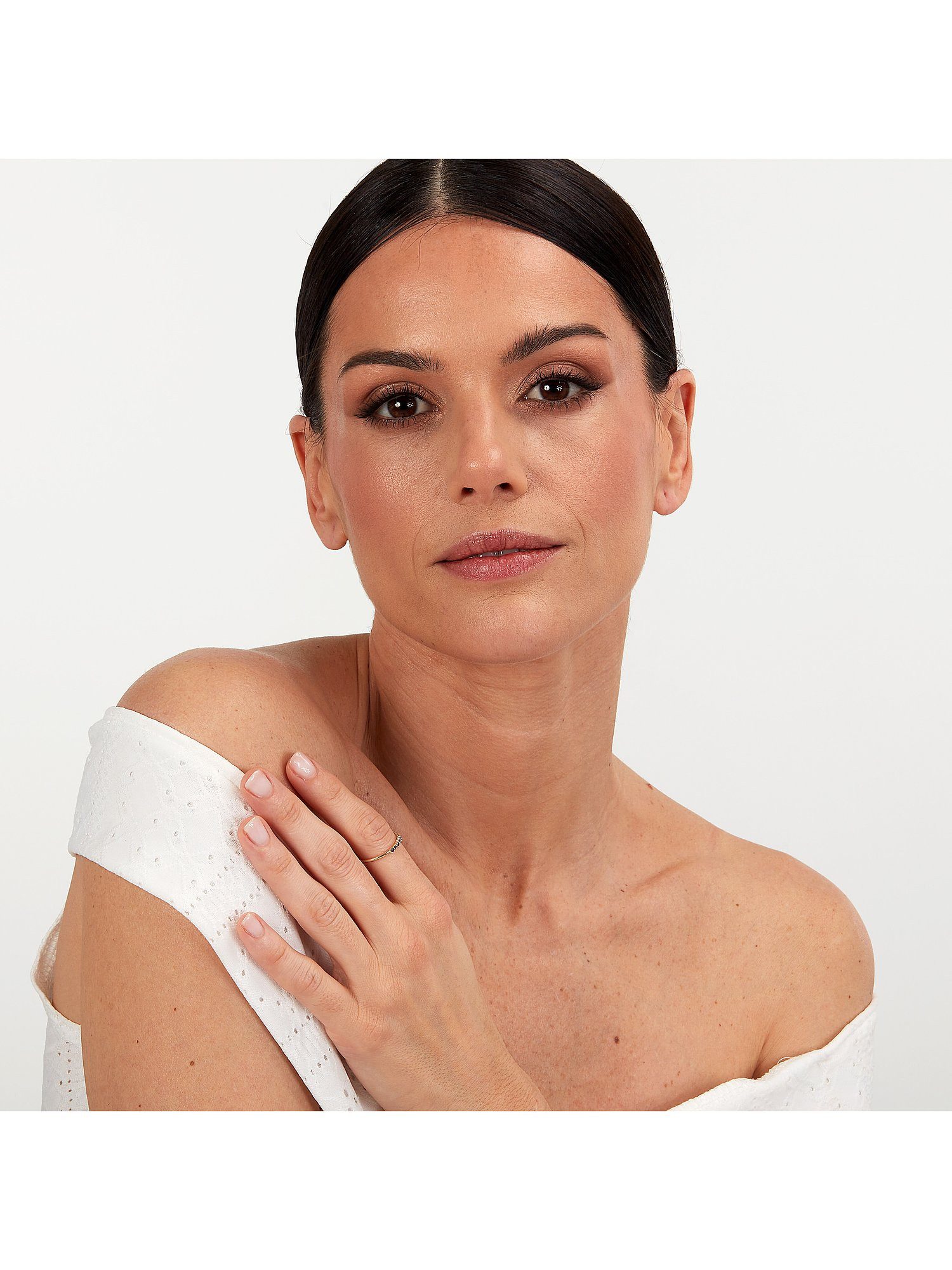 Live Diamond Diamantring, Saphir (synthetisch), Lab günstig online kaufen