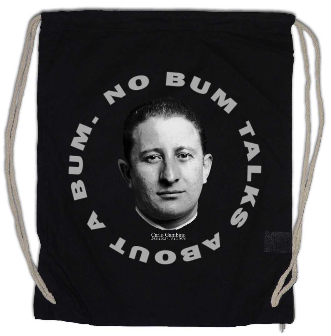 Turnbeutel Carlo Gambino Portrait Turnbeutel Mafia Mob Capone New York Al